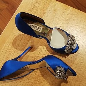 Badgley Mischka Nikki Mid heel Evening Shoe